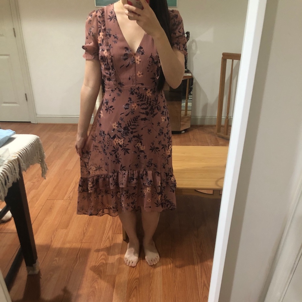Express floral dress